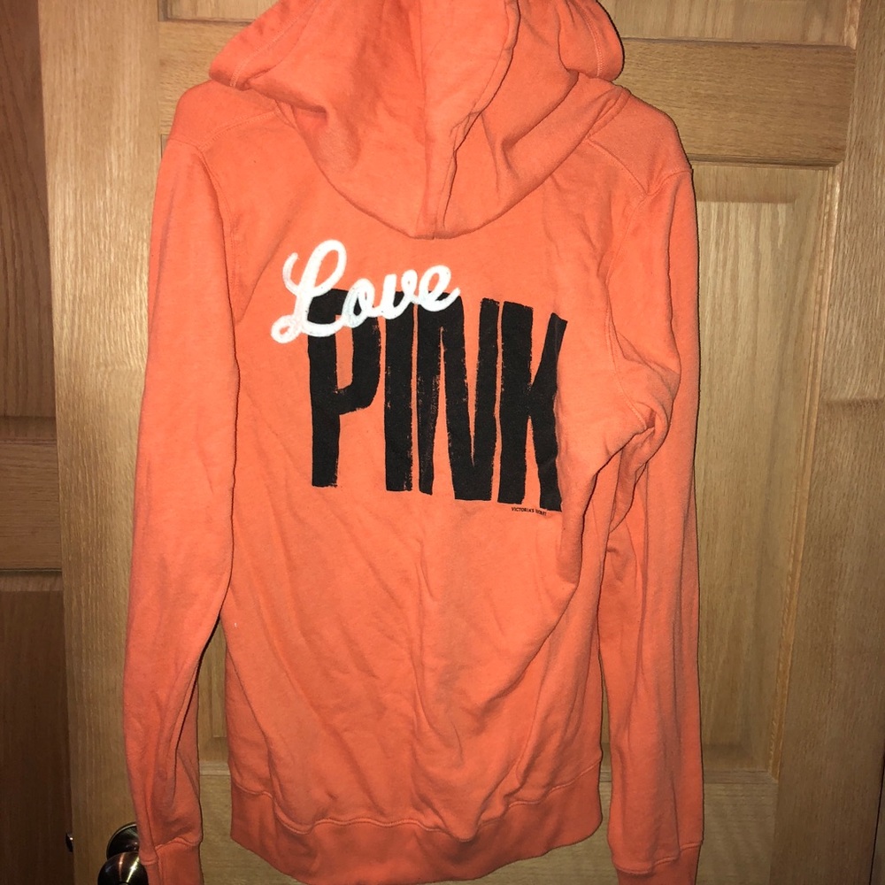 Victoria’s Secret - PINK orange pull over hoodie